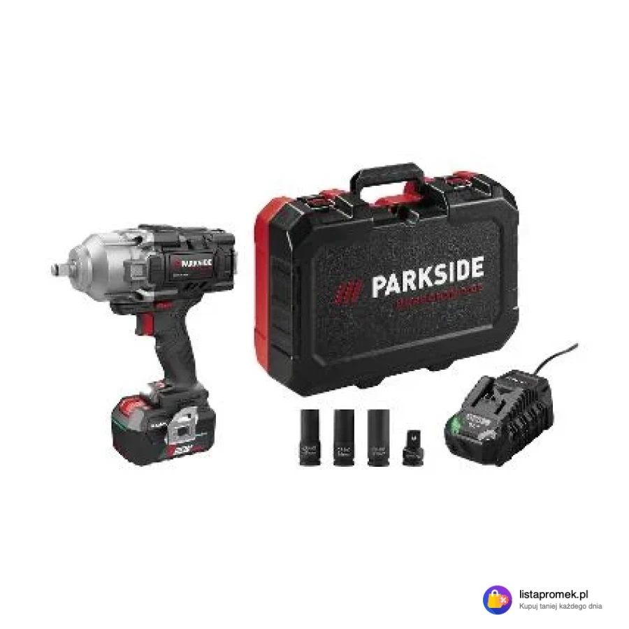 Akumulatorowy klucz udarowy, 20 V