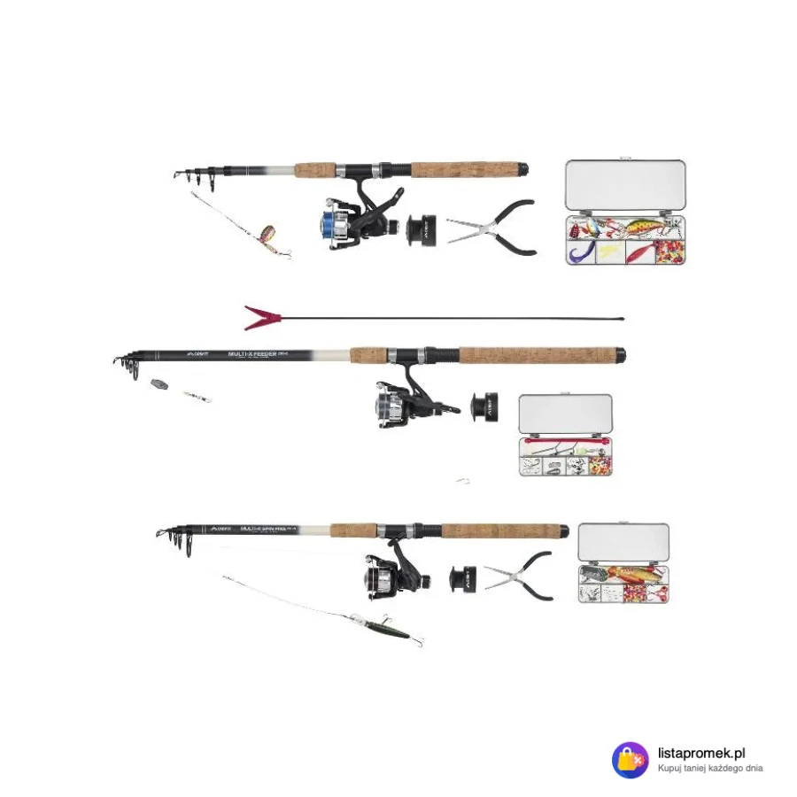 Zestaw wędkarski spinningowy 270-5