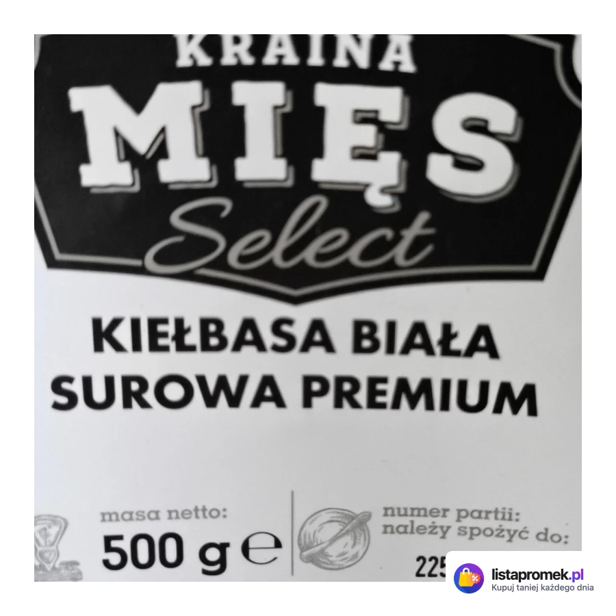 Kiełbasa biała surowa premium