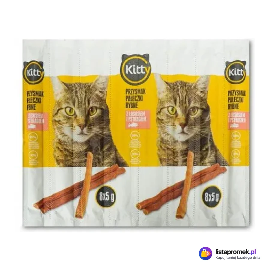 Snack dla kota Kitty, 8x5 g, różne rodzaje