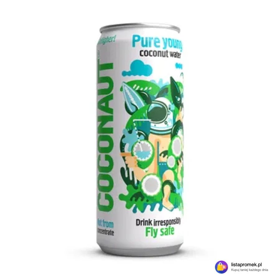 Woda kokosowa z młodego kokosa