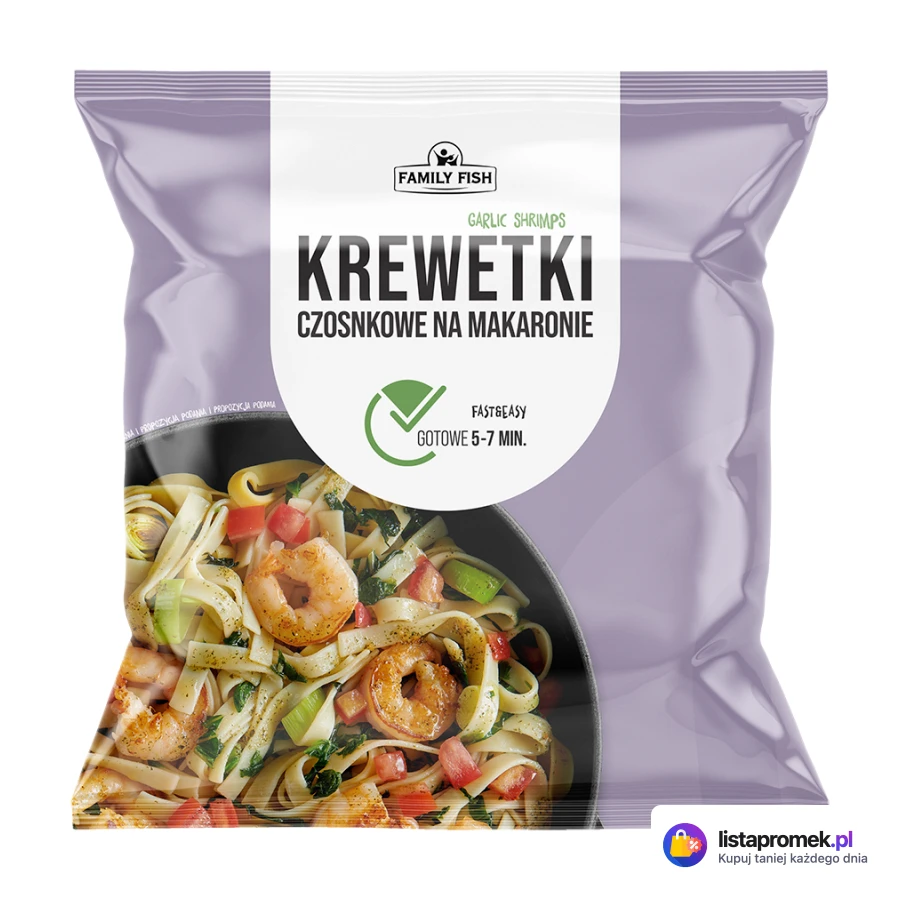 Makaron z krewetkami Family Fish