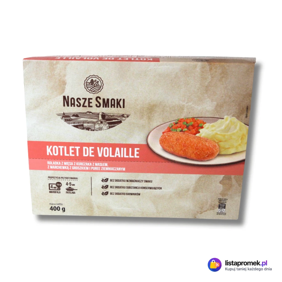 Kotlet schabowy lub kotlet de volaille