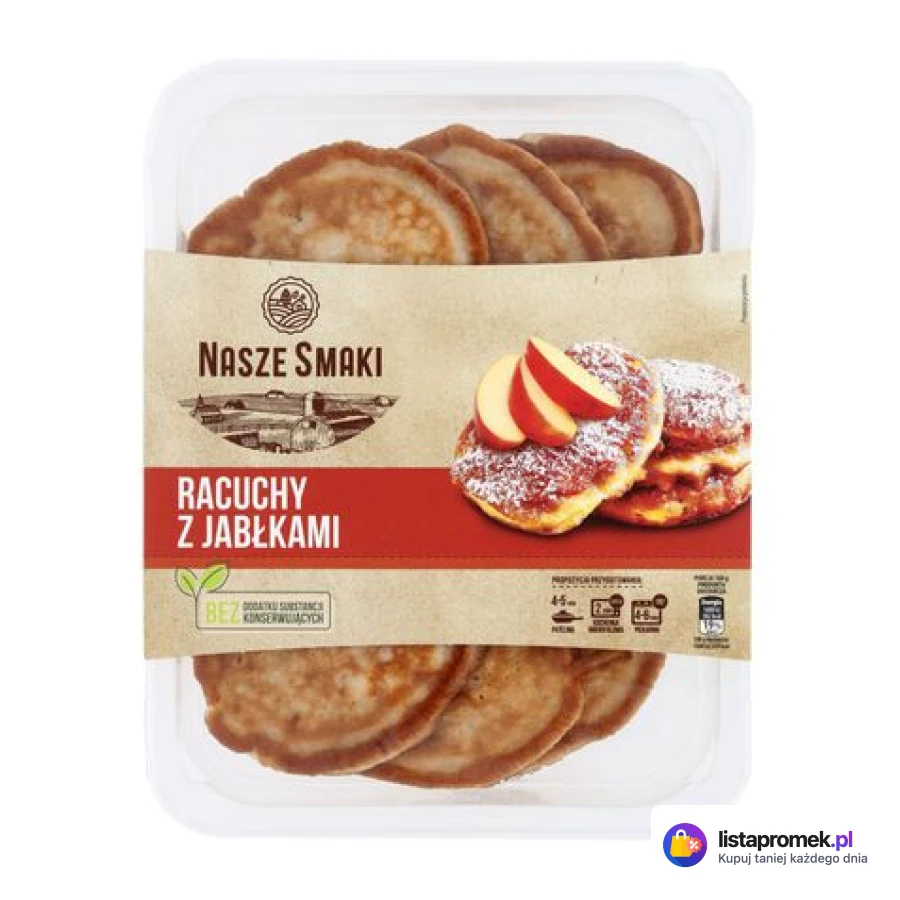 Racuchy z jabłkami