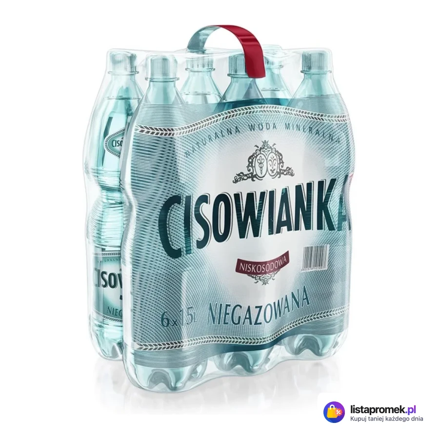 Woda mineralna Cisowianka, różne rodzaje