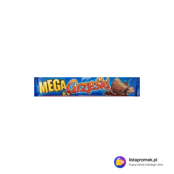 Grześki Mega w czekoladzie deserowej
