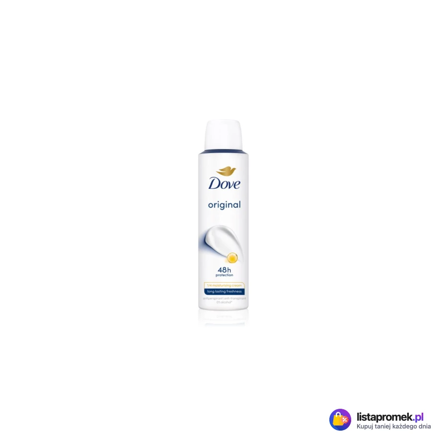 Antyperspirant w spray'u Dove, różne rodzaje
