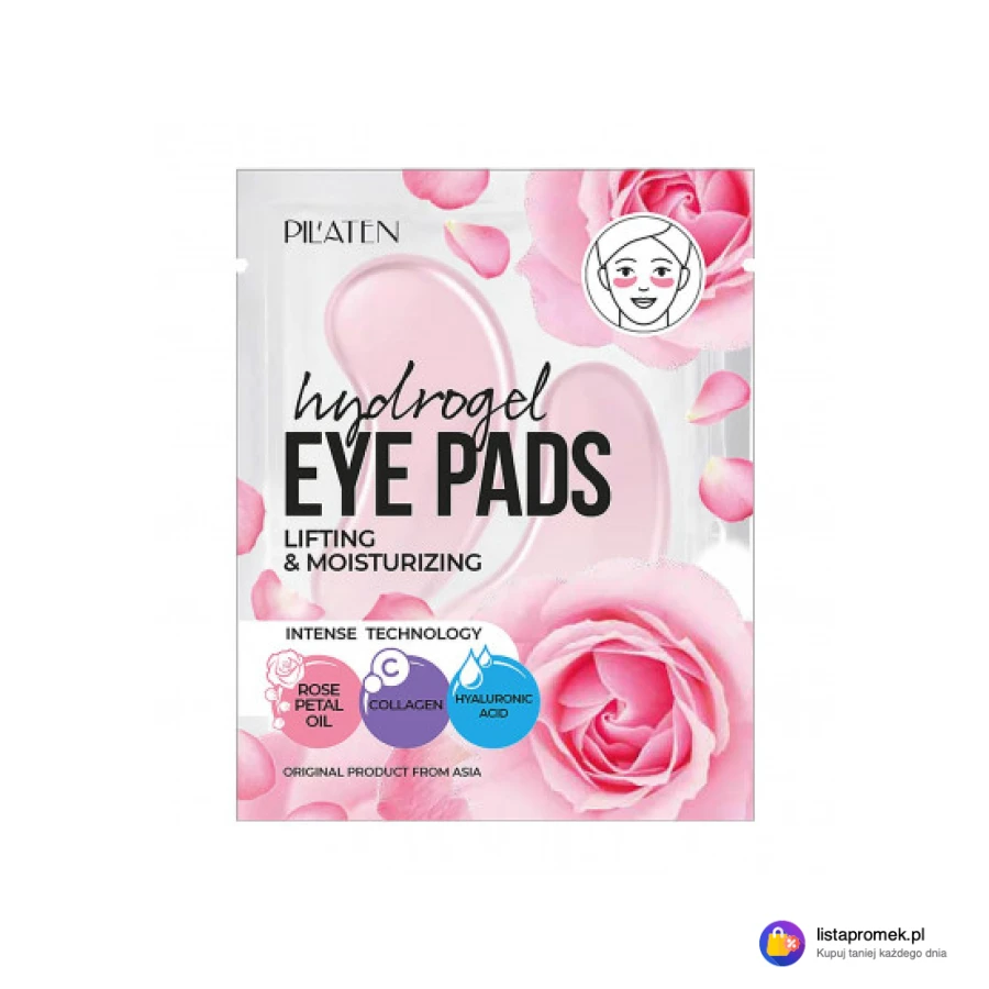Płatki hydrożelowe pod oczy