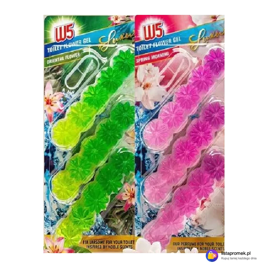 Zawieszki zapachowe do WC