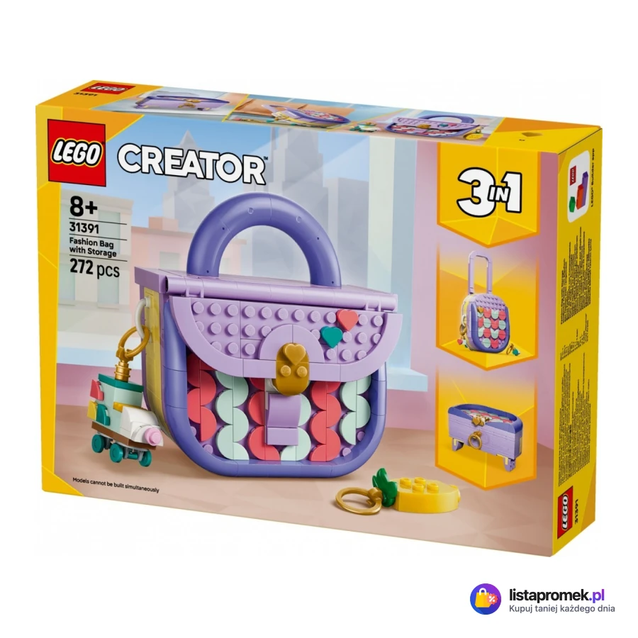 Klocki LEGO, do wyboru zestawy: 11509, 31391, 31383, 31390, 75641, 76475