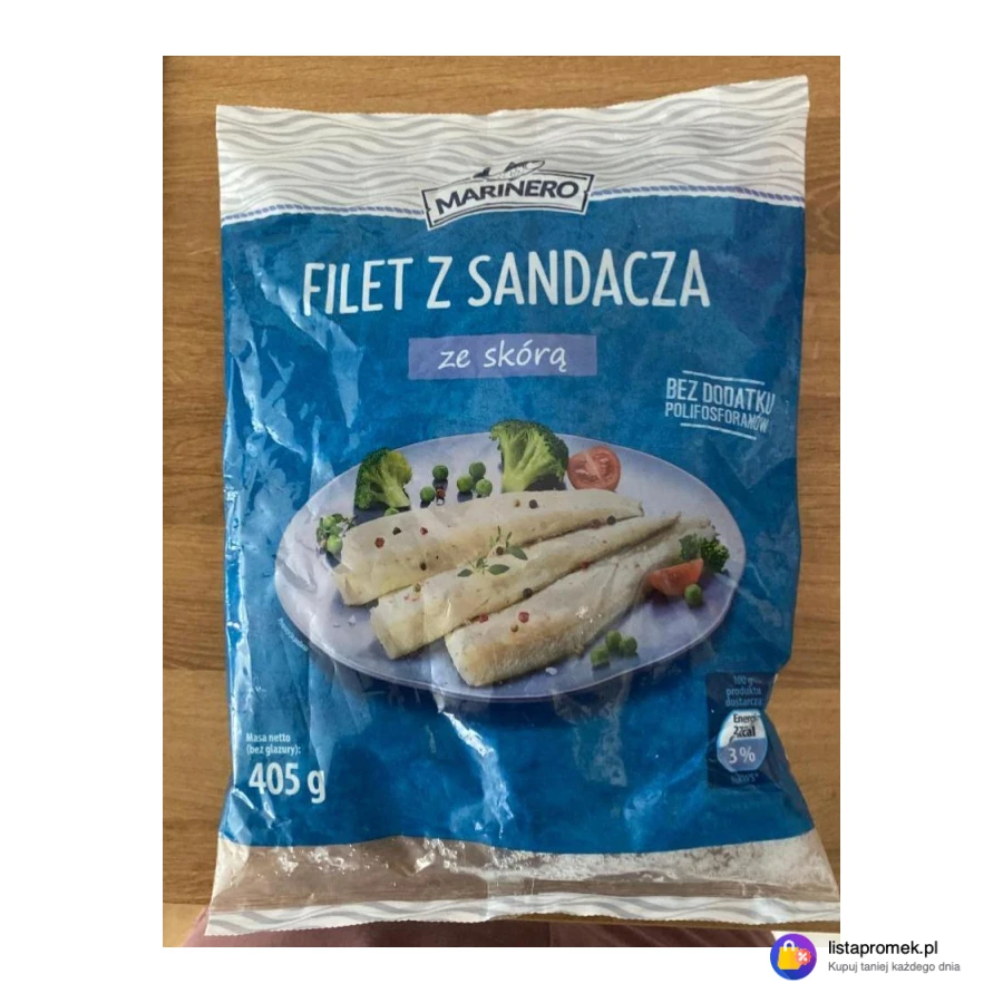 Filet z sandacza ze skórą Marinero