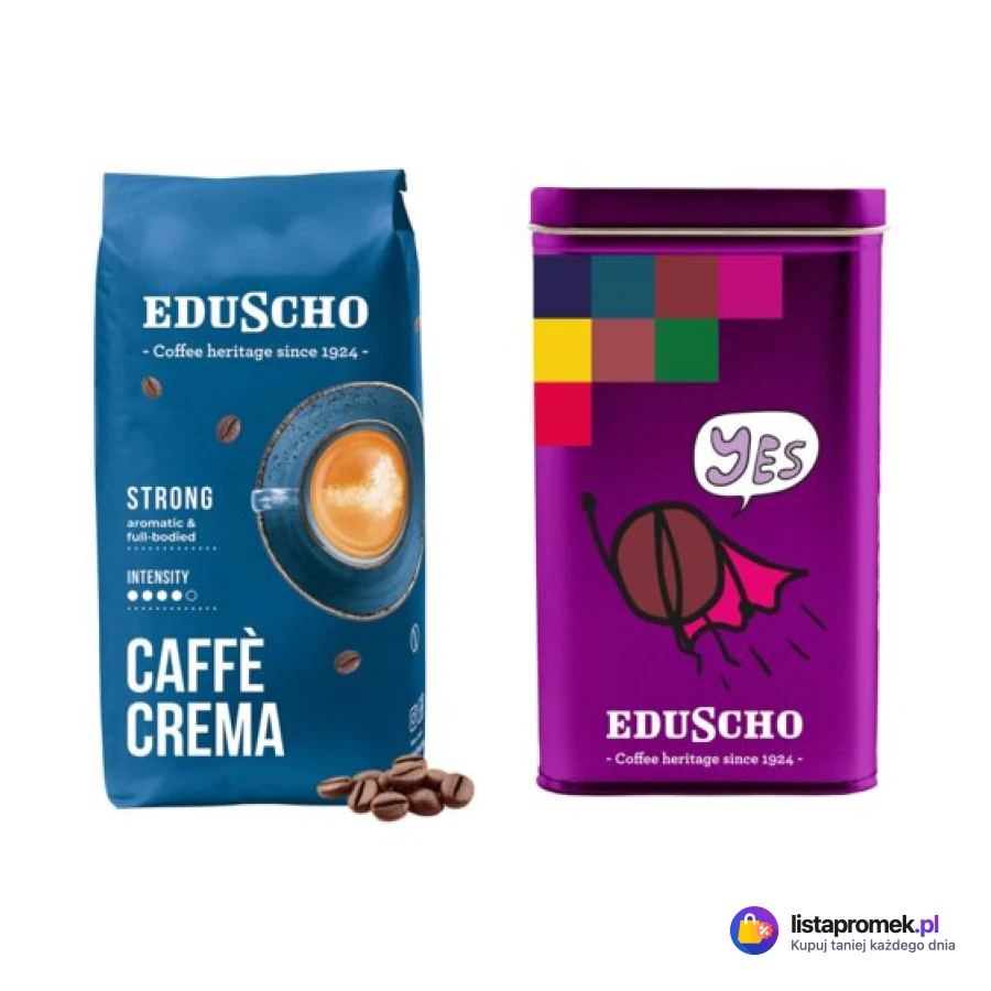 Kawa ziarnista Eduscho Crema Strong 1 kg