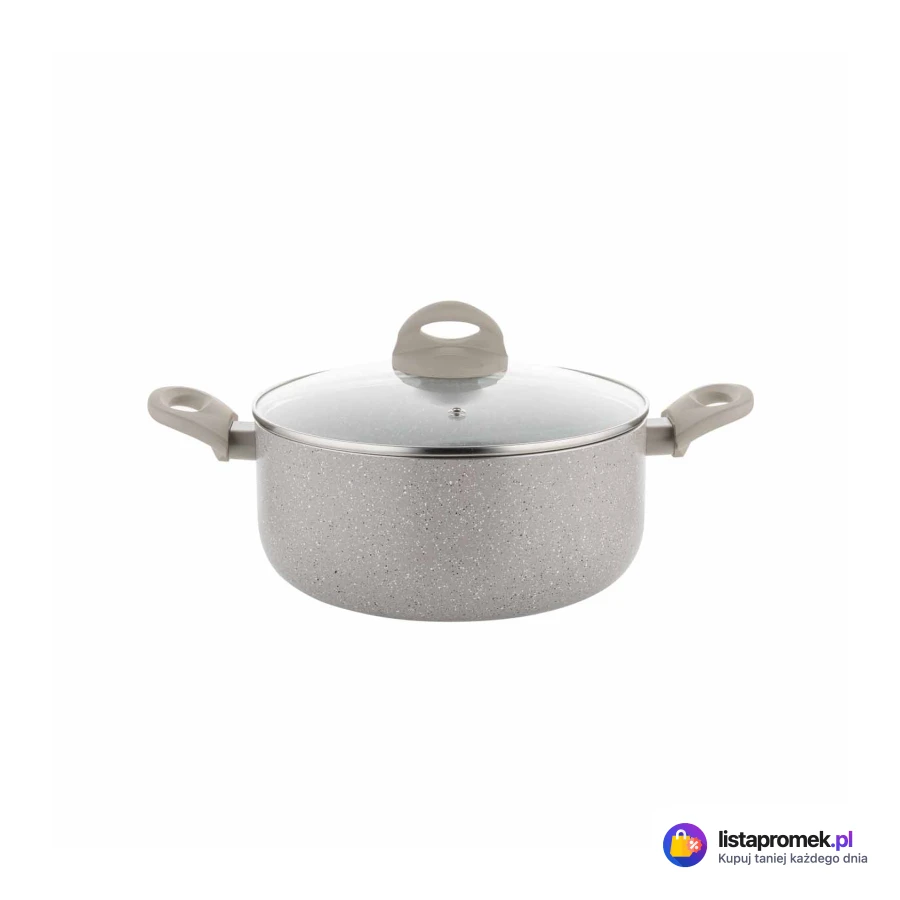 Garnki aluminiowe Sandy 18 cm 1,6 l, srebrny