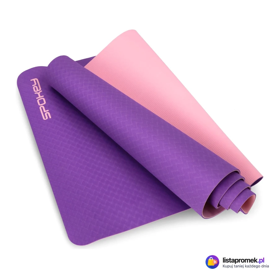 Mata do ćwiczeń Home Mat do jogi i pilatesu, 0,4 cm, dwa wzory