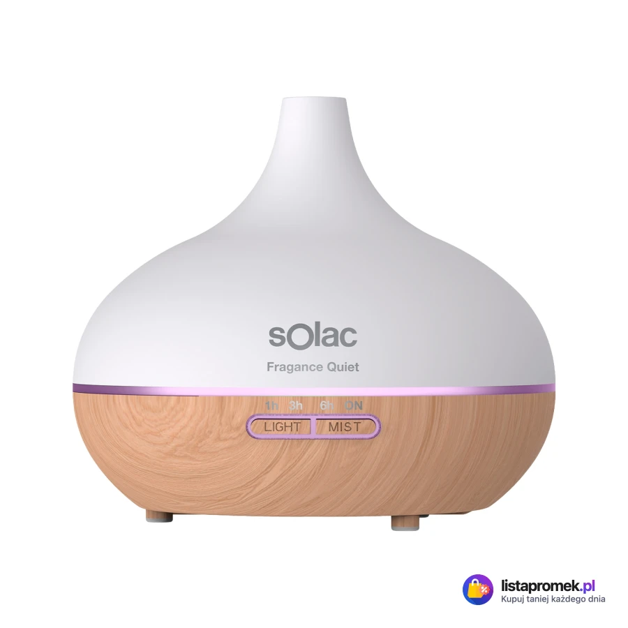Nawilżacz powietrza HU1053 z funkcją aromaterapii, imitacja drewna