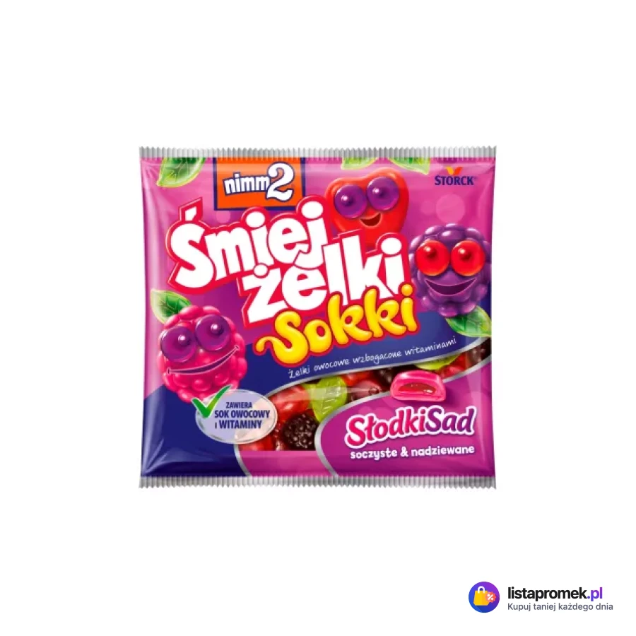 Żelki z sokiem owocowym