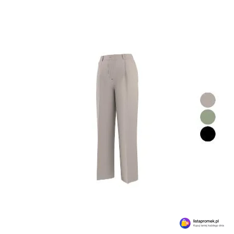 Spodnie wide leg damskie