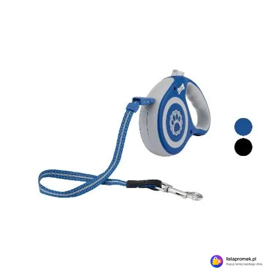 Smycz z mechanizmem zwijającym