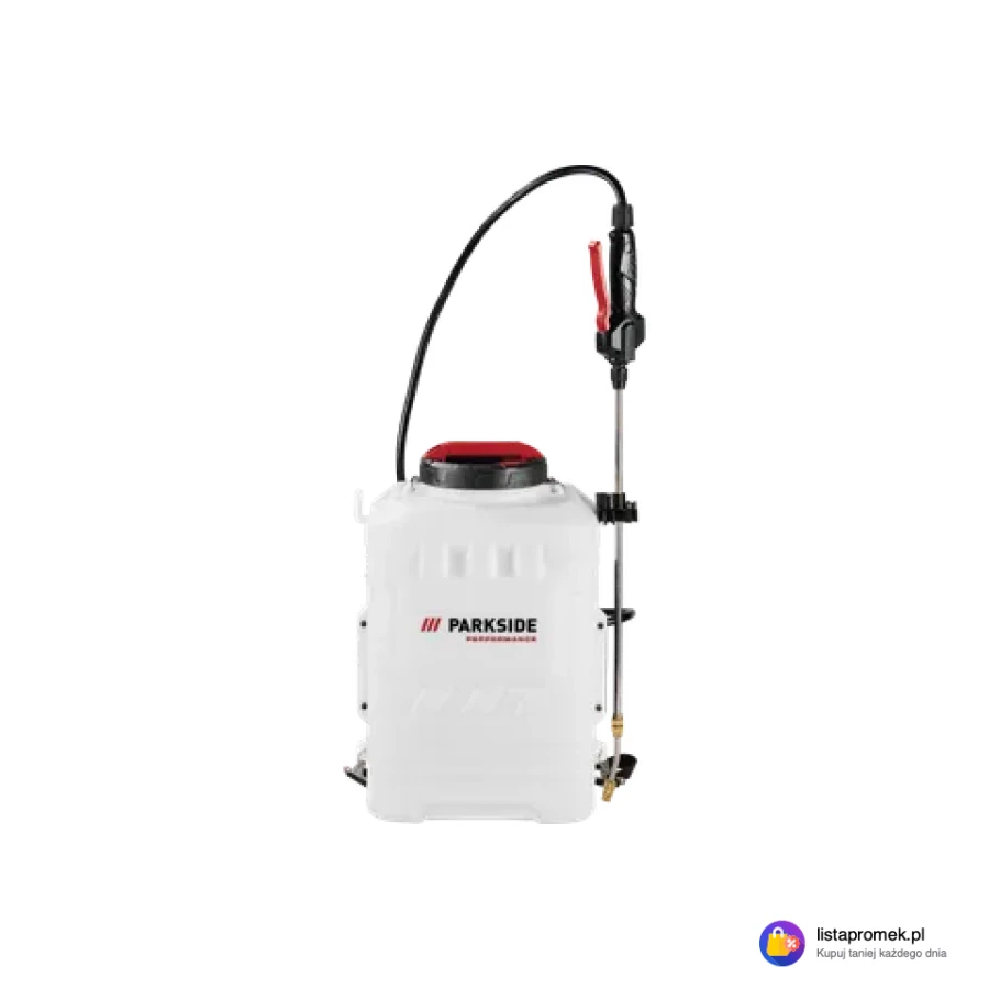 Akumulatorowy opryskiwacz plecakowy, 20 V