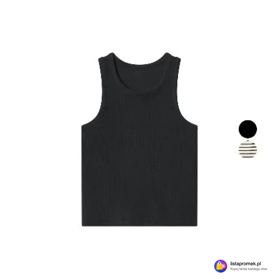 Top dziewczęcy z bawełną