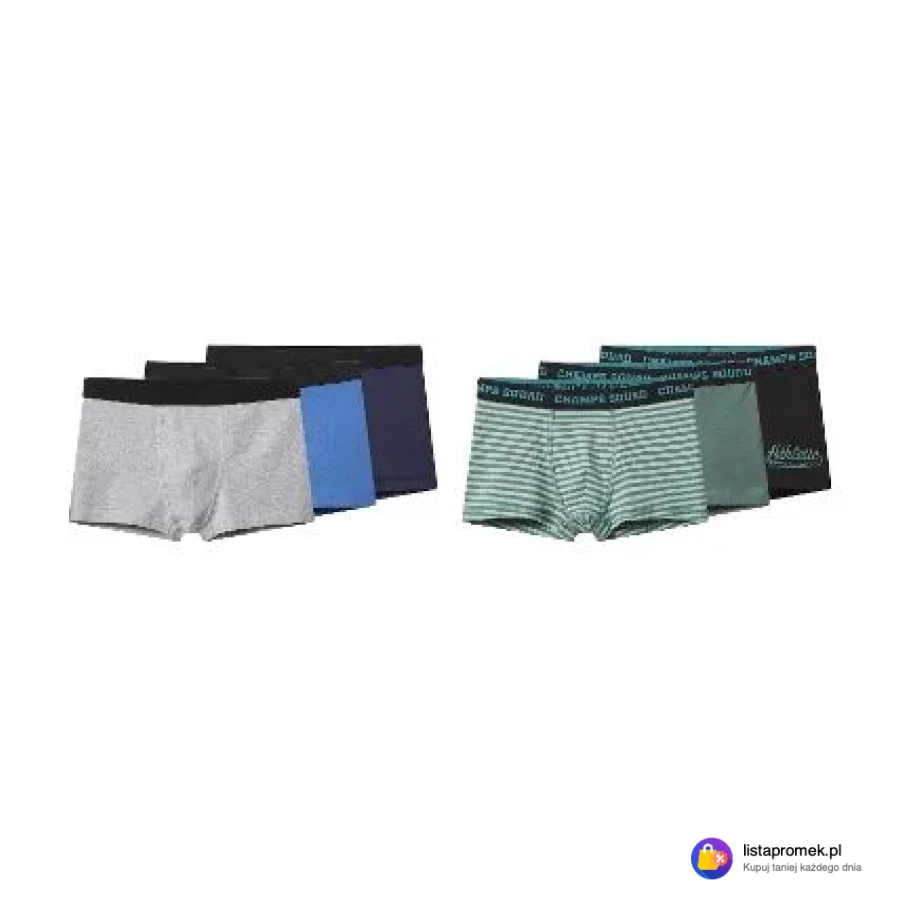 Bokserki dziecięce z bawełną, 3 pary