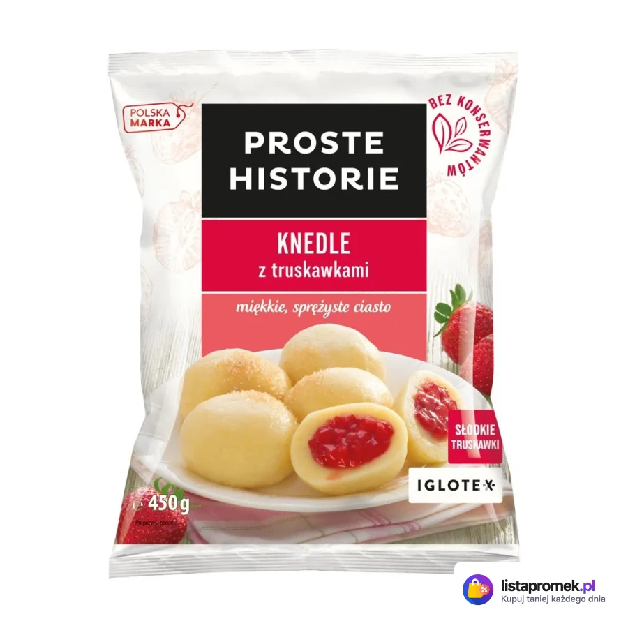 Pierogi, pyzy z mięsem lub knedle z truskawkami