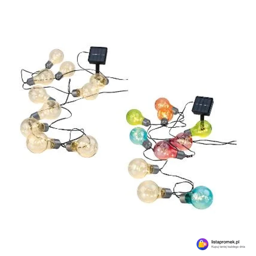 Solarny łańcuch świetlny LED