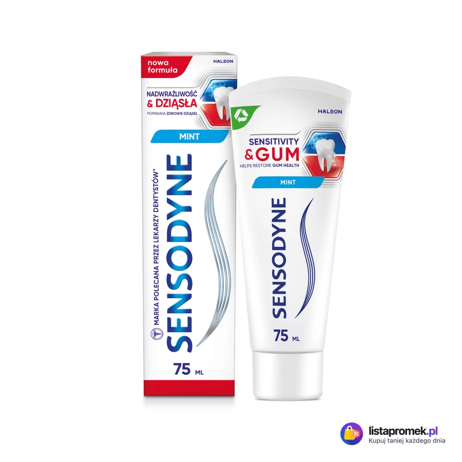 Pasta do zębów Sensodyne, wybrane rodzaje