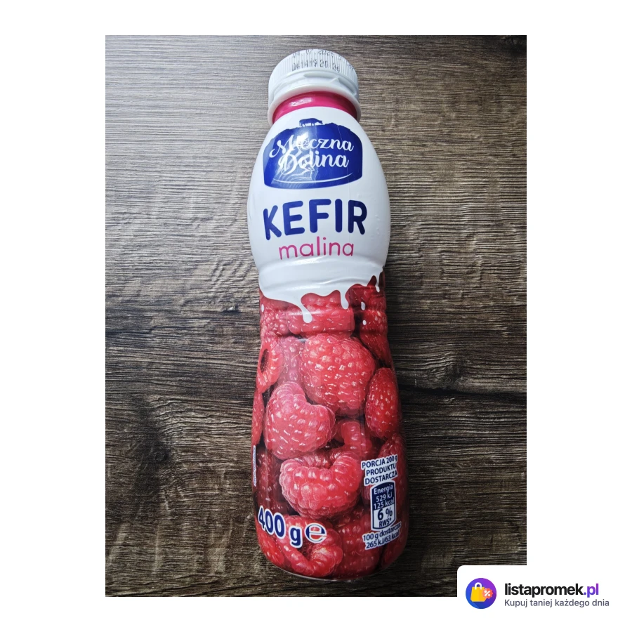 Kefir owocowy pure, różne rodzaje