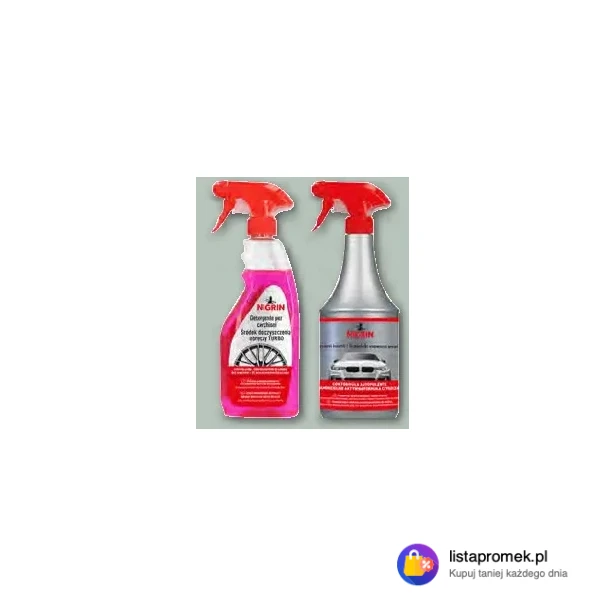 Środki do czyszczenia auta