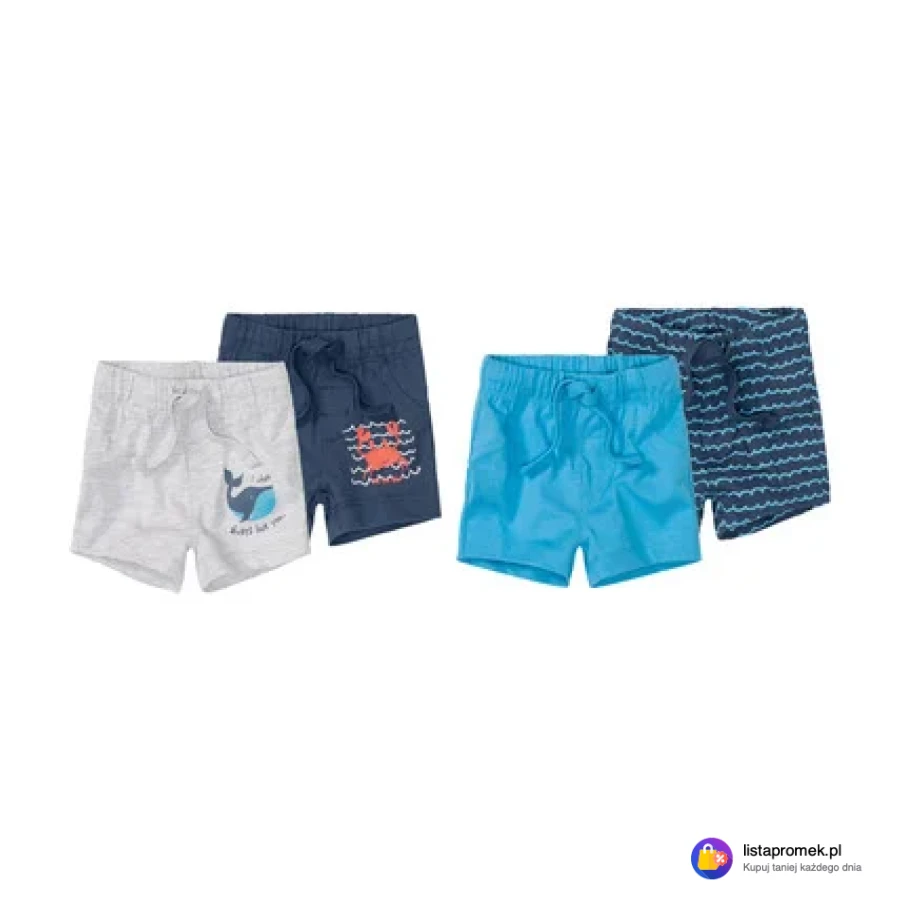 Szorty chłopięce z bawełny