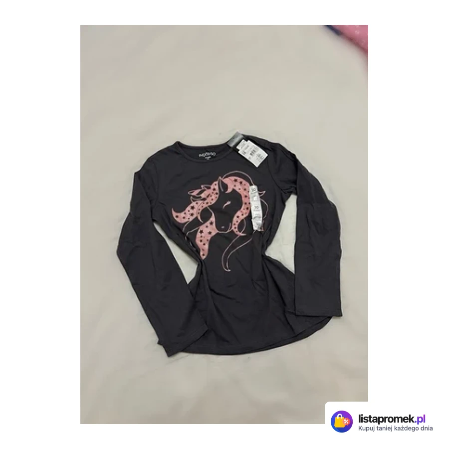 T-shirt dziecięcy z długim rękawem