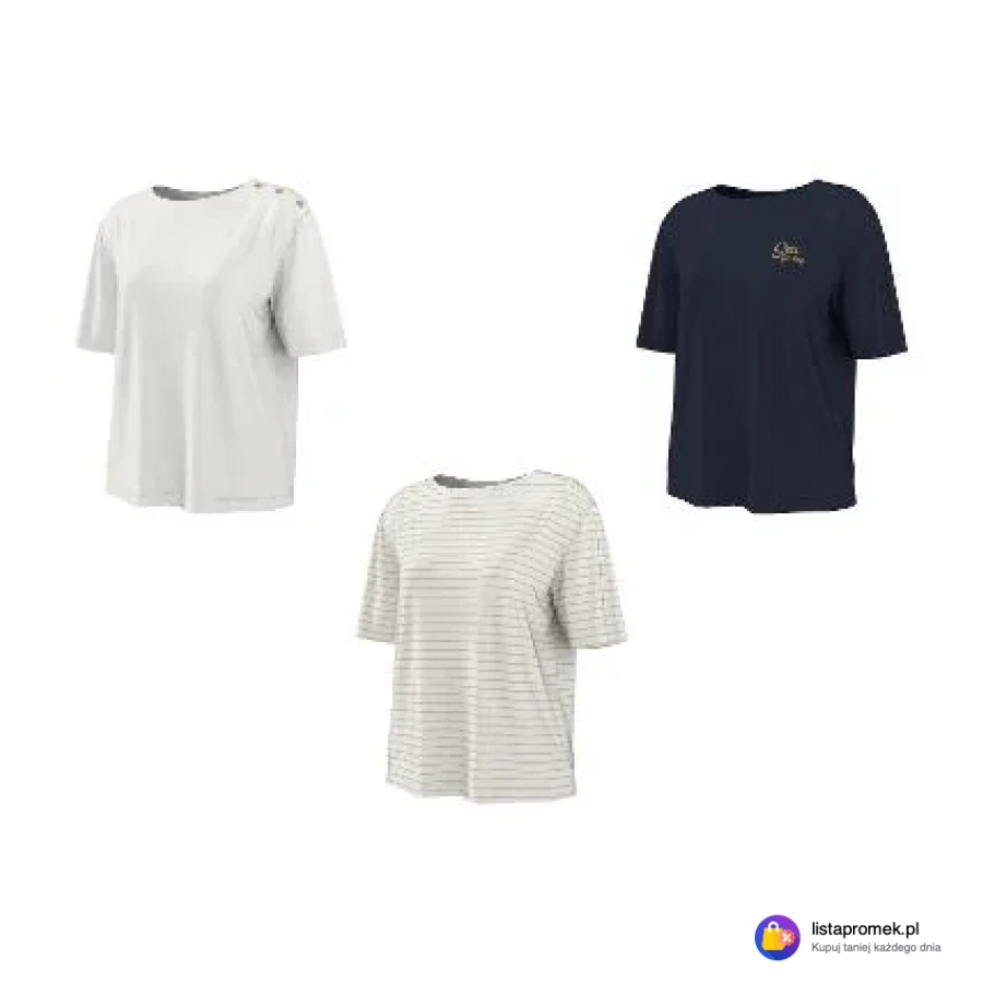 T-shirt damski z wiskozą