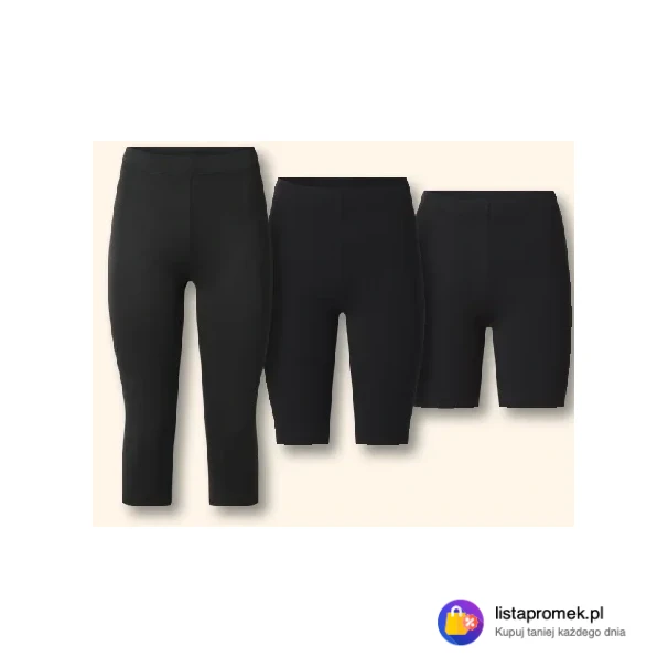 Kolarki lub legginsy capri damskie