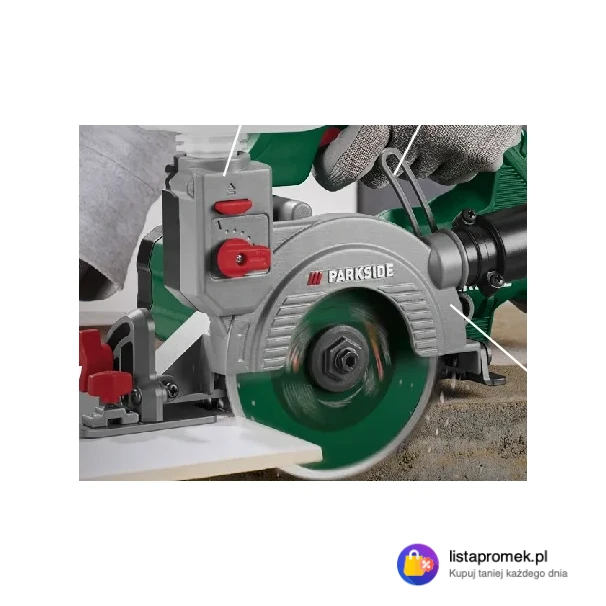 Akumulatorowa przecinarka do płytek, 20 V