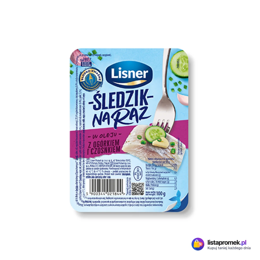 Śledzik na raz, różne rodzaje