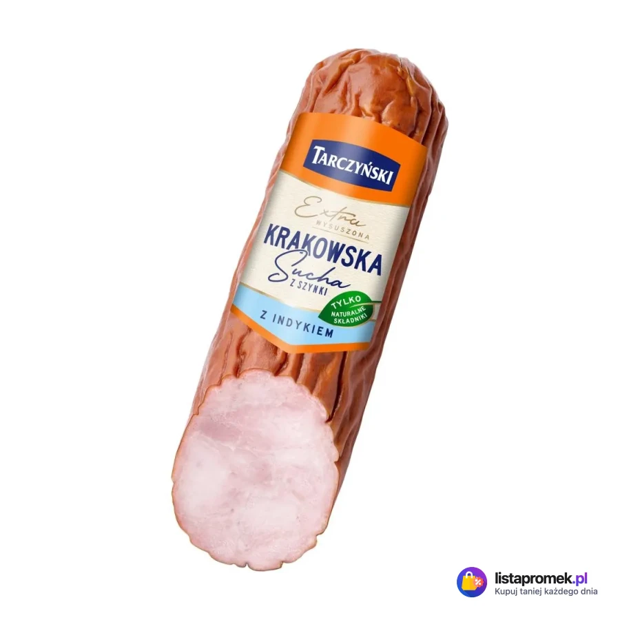 Krakowska sucha z szynki lub krakowska sucha z indyka