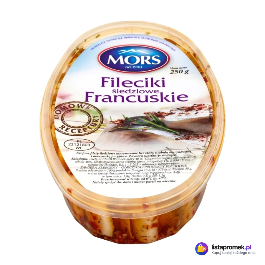 Francuskie filety śledziowe