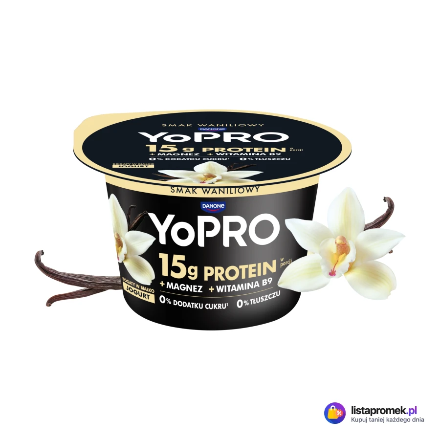 Jogurt YoPro, różne smaki
