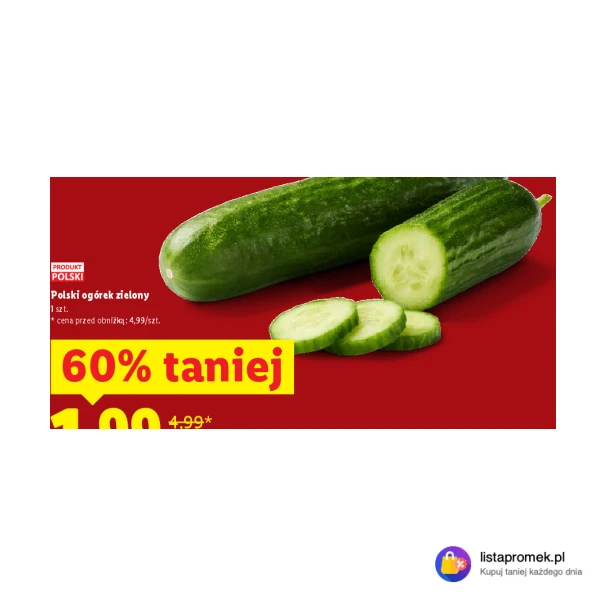 Polski ogórek zielony