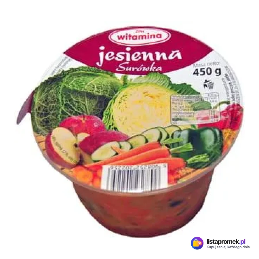 Surówka z kiszonej kapusty, różne rodzaje