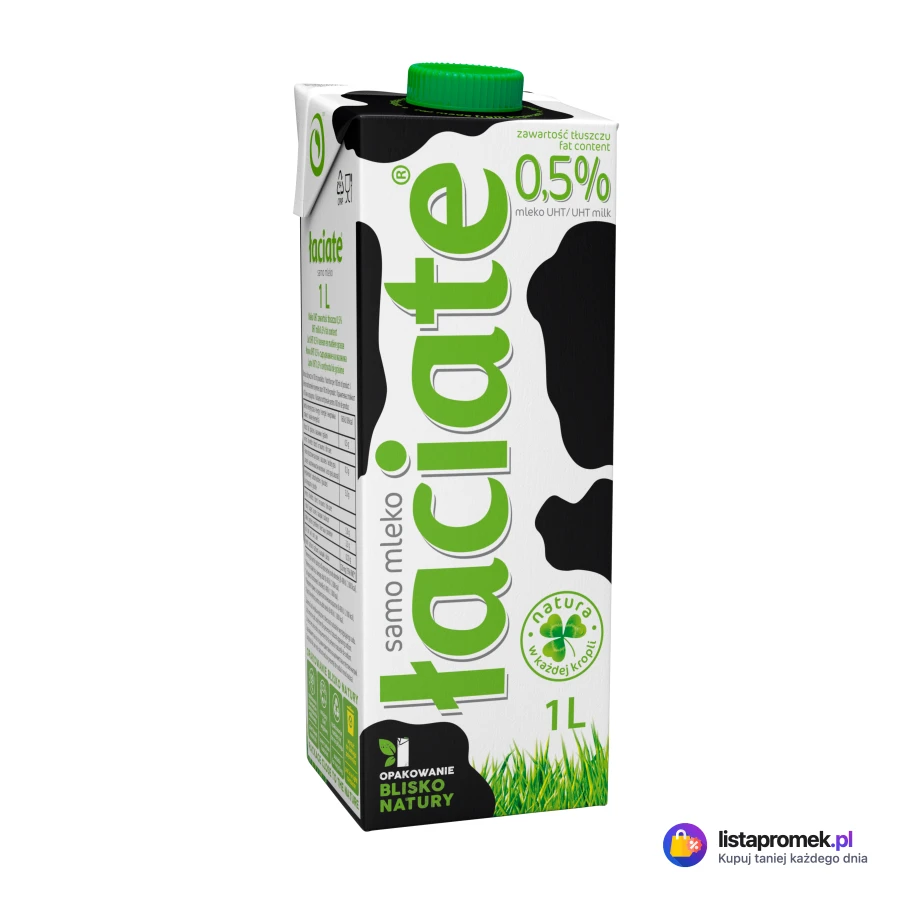 Mleko UHT Łaciate 0,5% tł.