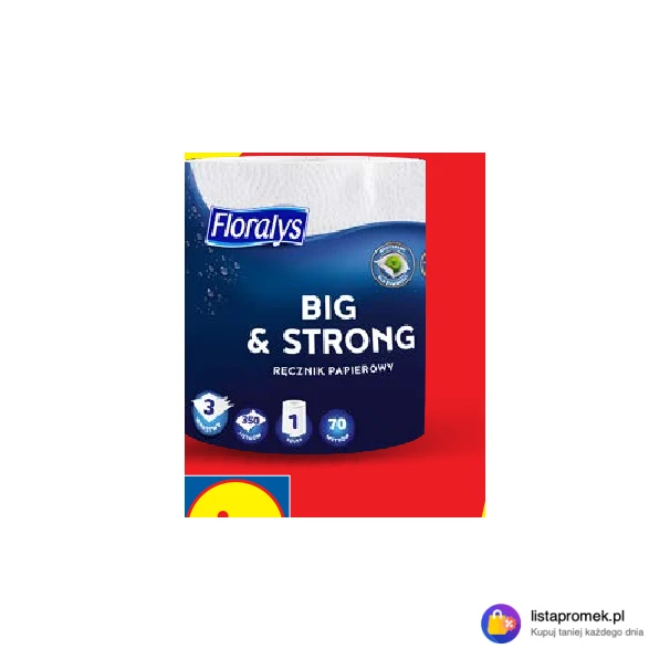 Floralys BIG & STRONG RĘCZNIK PAPIEROWY 3-warstwowy
