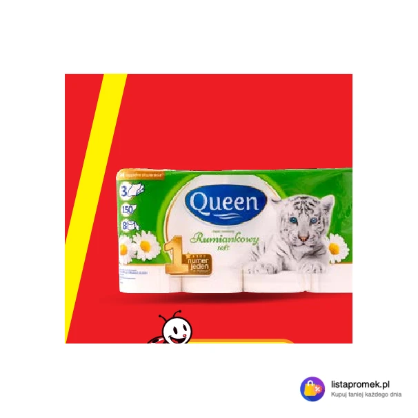 Papier toaletowy rumiankowy, 3-warstwowy