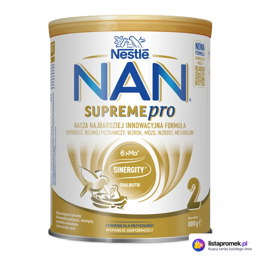 Mleko modyfikowane NAN Supreme Pro 2 lub 3