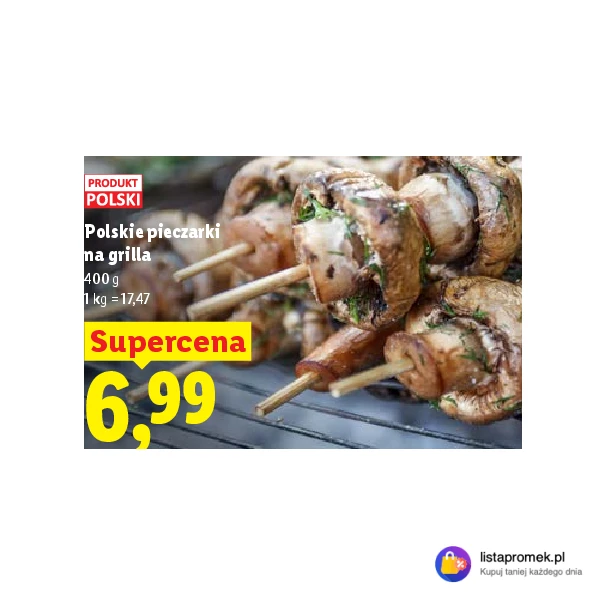 Polskie pieczarki na grilla