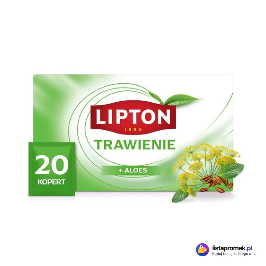 Herbata ziołowa 20 torebek, wybrane rodzaje
