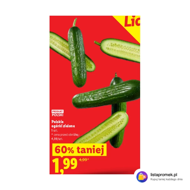 Polskie ogórki zielone