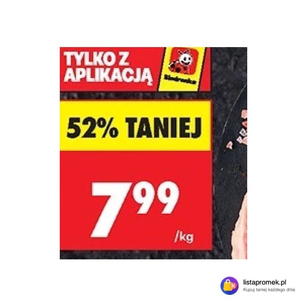 Schab wieprzowy bez kości pakowany próżniowy Kraina Mięs