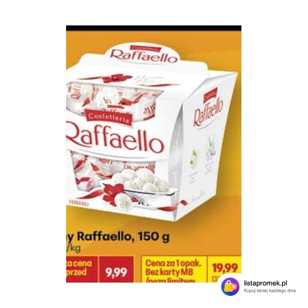 Praliny Raffaello, 150 g